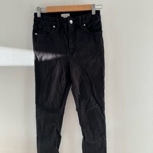 Good American Black Good Legs Skinny Jeans